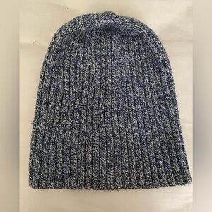 Madewell heather blue beanie - one size